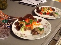 salade, meerkoetborstjes, Fuchsloch